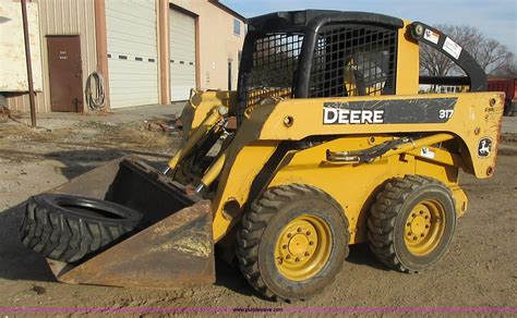 2009 john deere skid steer 317|john deere 317 skid steer for sale.